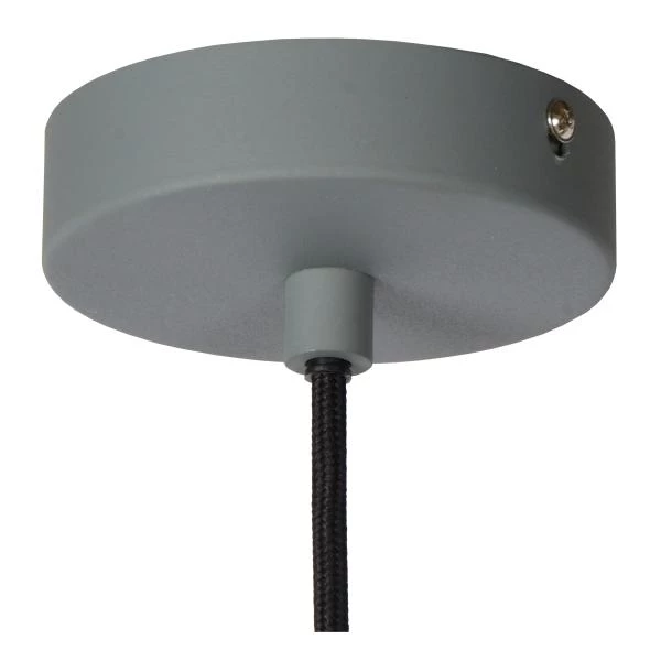 Lucide RAYCO - Pendant light - Ø 45 cm - 1xE27 - Grey - detail